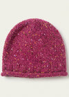 Donegal Fleck Wool Hat - Pink