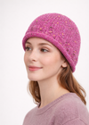 Donegal Fleck Wool Hat - Pink