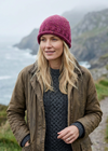 Donegal Fleck Wool Hat - Pink