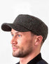 Donegal Tweed Cadet Cap | Charcoal