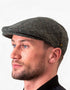 Donegal Tweed Cap | Green Herringbone