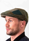 Donegal Tweed Cap | Green Patch