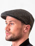 Donegal Tweed Flat Cap Charcoal