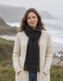 Mucros Islander Scarf | Dark Mix | Made in Ireland