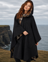 Jimmy Hourihan Wool Walking Cape | Charcoal
