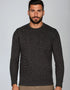IrelandsEye Cuileann Aran Sweater | Anthracite - Clearance