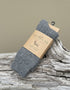 Men's Donegal Silk Wool Socks | Silver Grey - Clearance