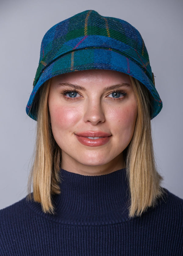 Mucros Flapper Hat | Multi Check