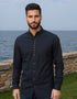 Civilian Men's Grandfather Shirt | Black