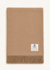 Plaid Mcnutt 100 % cachemire | Naturel et sable