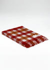 Lava Plaid Eco Wool Throw | Irish Wool Blanket