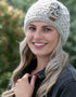 Erin Aran Trellis Flower Hat | Oatmeal