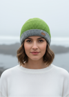 Erin Crochet Turn up Hat | Moss Green