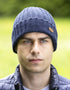 Erin Rib Pullon Hat Turnup | Navy