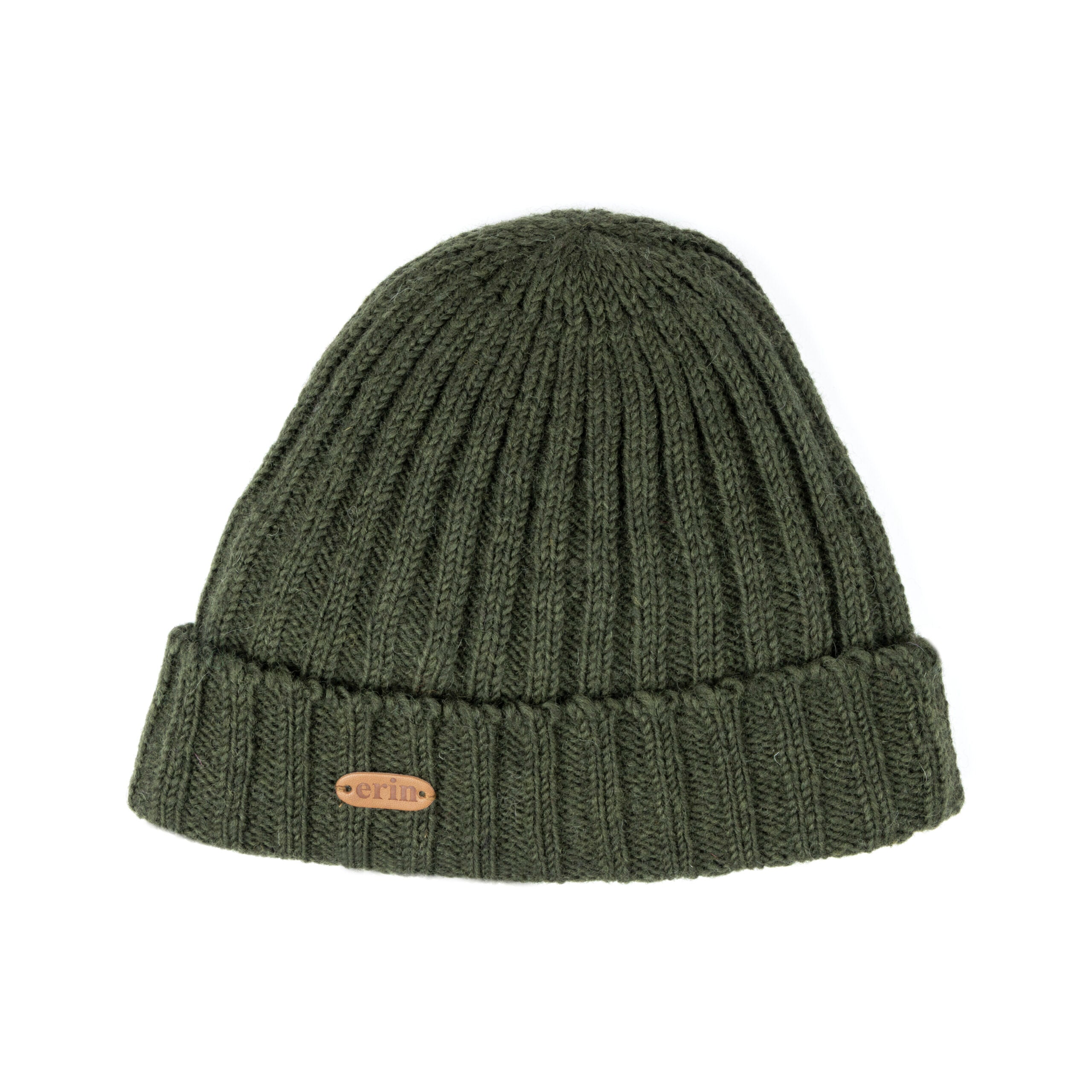 Rib Pullon Hat Turnup | Green