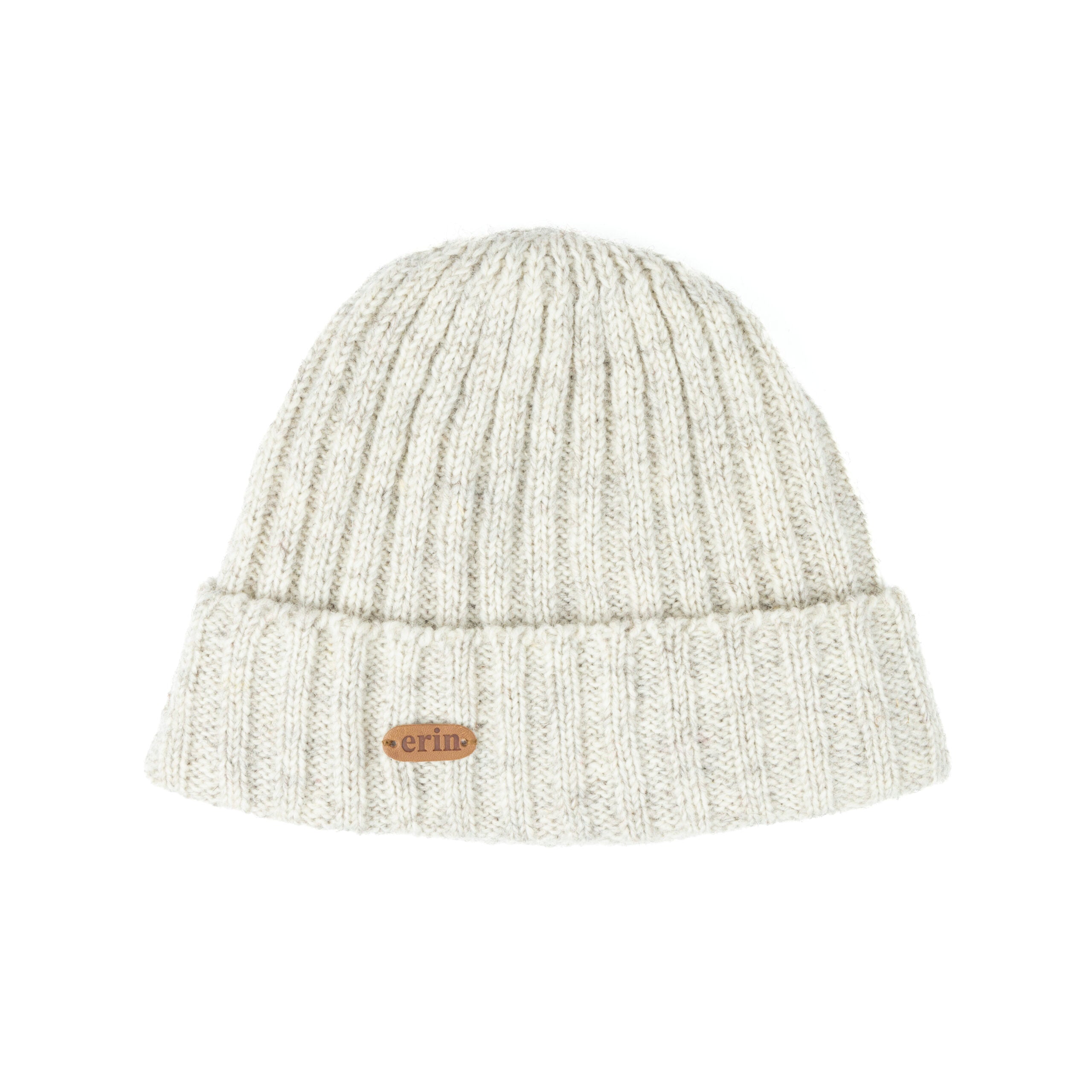 Rib Pullon Hat Turnup | Oatmeal