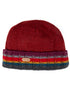 Men's Rib Pullon Turnup Hat | Red