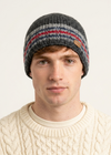 Erin Men's Rib Pullon Hat | Charcoal Grey
