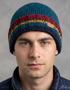 Erin Rib Pullon Turnup Hat | Teal