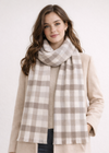 Foxford Giant Merino Scarf | Taupe