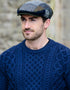 Mucros Trinity Cap | Premium Handwoven Wool Flat Cap | Patch A