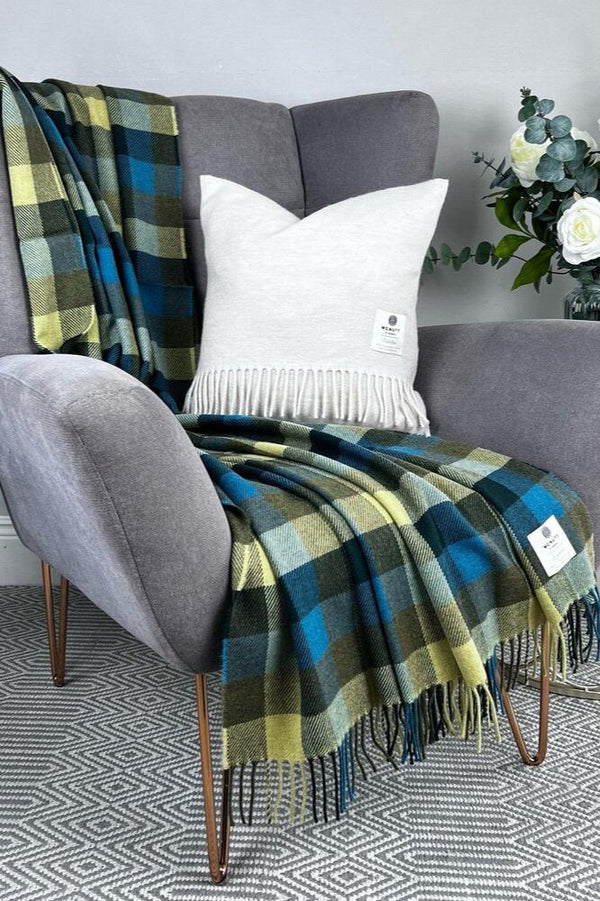 McNutt Lambswool Throw | Flair Plaid