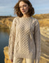 Heavy Weight Aran Fisherman Sweater | Oatmeal