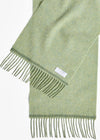 Foxford Lambswool Scarf | Green Melange | Premium Irish Wool