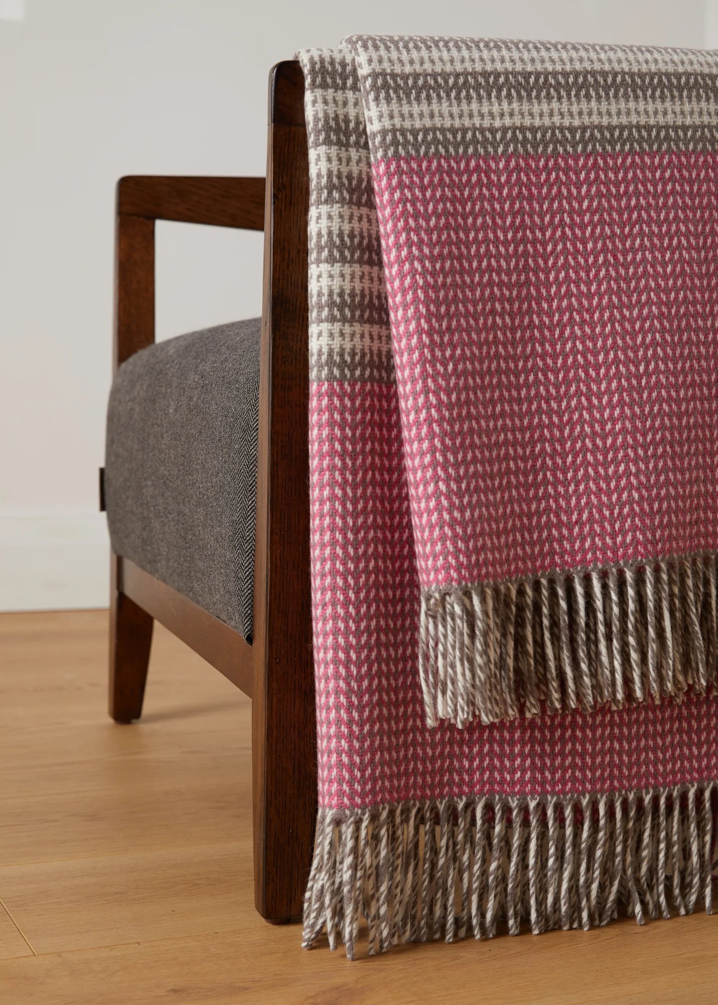 Foxford Ella Cashmere and Lambswool Throw