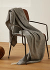 Foxford Merino Throw | Oxford Herringbone