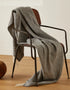 Foxford Merino Throw | Oxford Herringbone