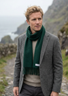 Foxford Lambswool Scarf | Amazon Green | 100% Irish Lambswool