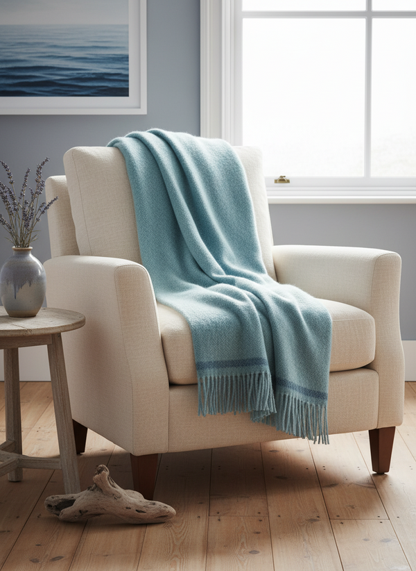 Foxford Lambswool Throw | Dunbrody