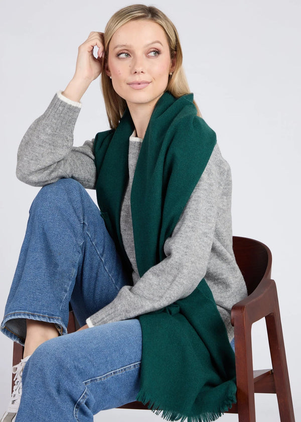 Foxford Amazon Fine Wool Cashmere Blend Scarf