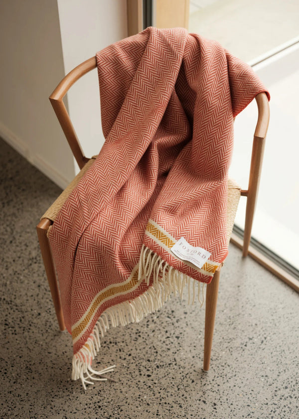 Foxford Cashmere and Lambswool Throw | Inishcrone
