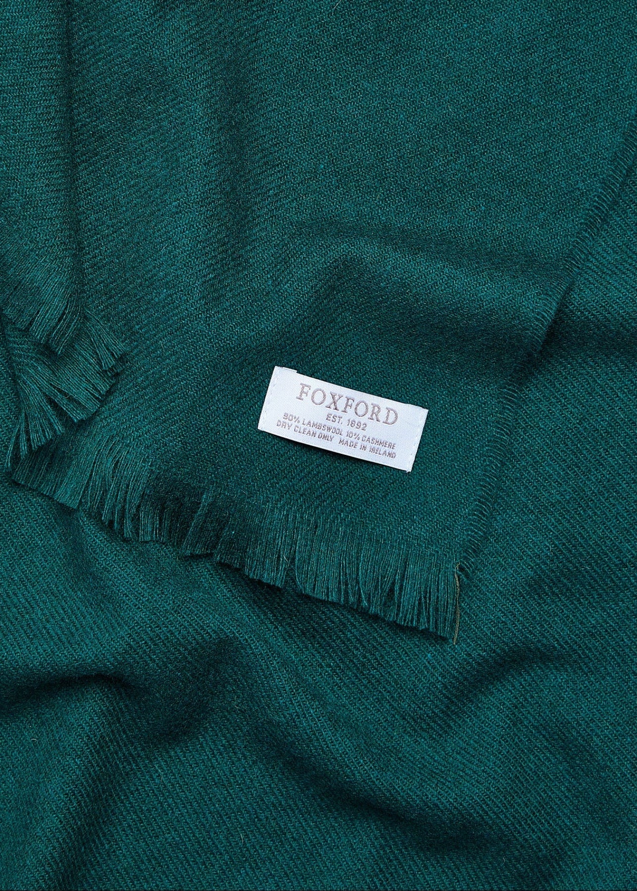 Foxford Amazon Fine Wool Cashmere Blend Scarf