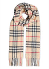 Foxford Fawn, Black & Red Check Scarf