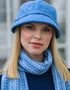 Mucros Flapper Hat | Blue