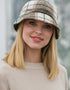 Mucros Flapper Hat | Natural Oat Check