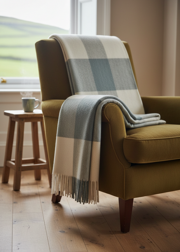 Foxford Aille Lambswool Throw