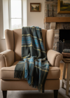 Foxford Lambswool Throw | Blacksod