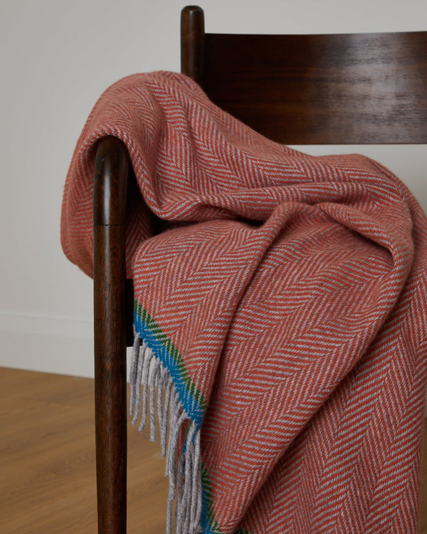 Foxford Shannon Cashmere and Lambswool Throw