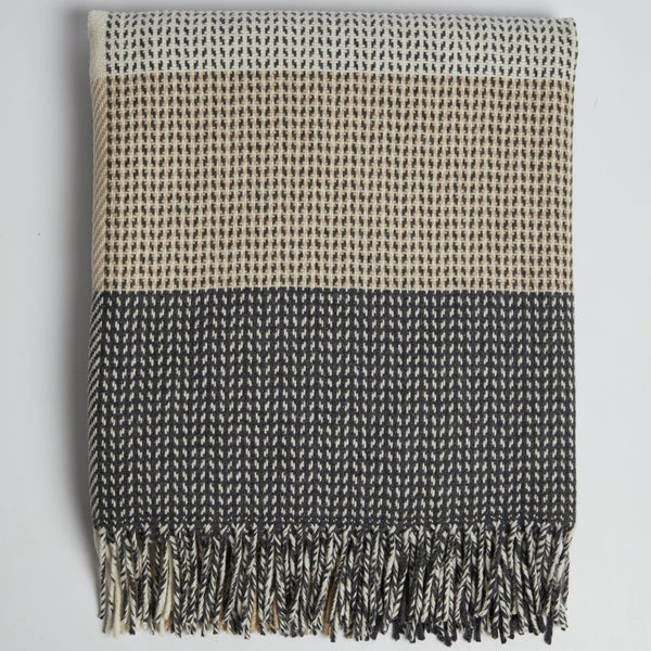 Foxford Downpatrick Cashmere And Lambswool Throw