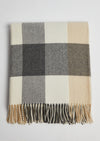 Foxford Classic Check Lambswool Throw