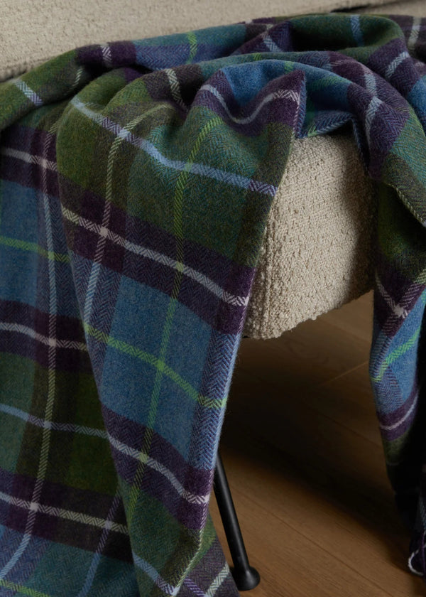 Foxford Lambswool Throw | Connemara