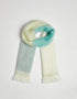 Foxford Giant Mohair Scarf | Green Lime