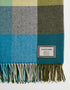 Foxford Neale Multi Check Throw - Handwoven Irish Lambswool Blanket