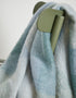 Foxford Clew Bay Topaz Mohair Throw
