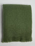 Foxford Dunloe Mohair Throw Sage Green