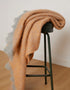 Foxford Causeway Mohair Throw | Tangerine
